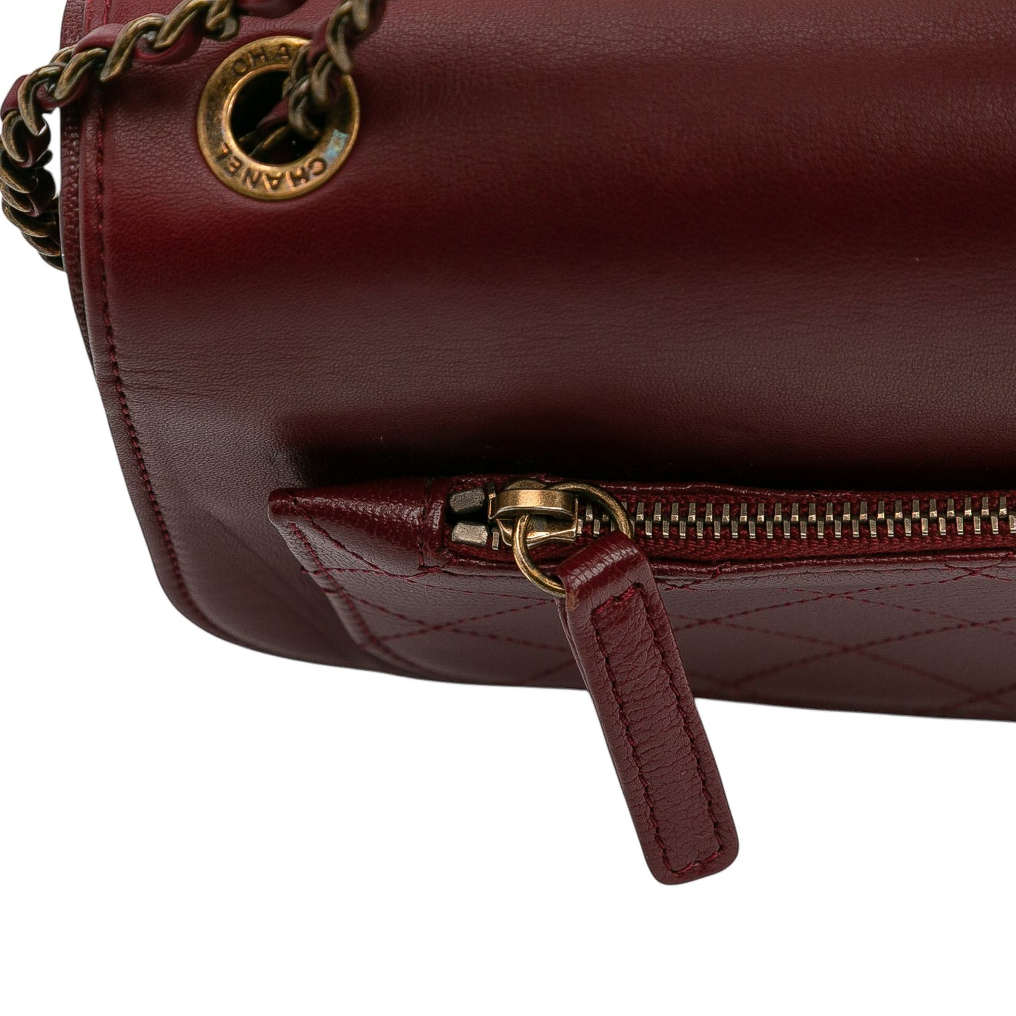 Small Calfskin Coco Curve Flap