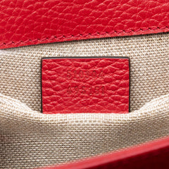 Small Dollar Calfskin Interlocking G Crossbody