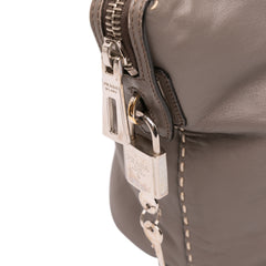 City Calf Hand Stitched Zip Tote