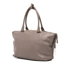 City Calf Hand Stitched Zip Tote