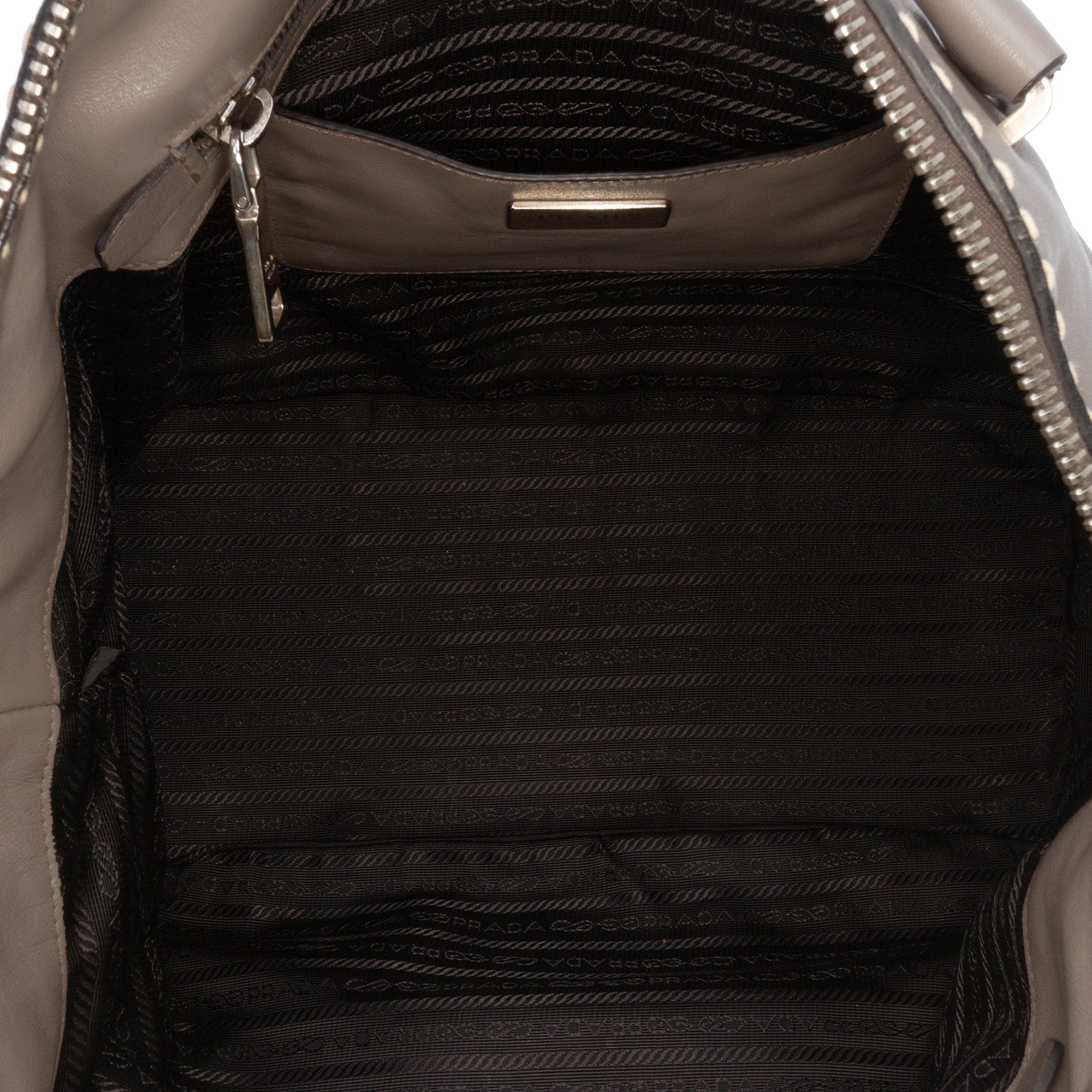 City Calf Hand Stitched Zip Tote