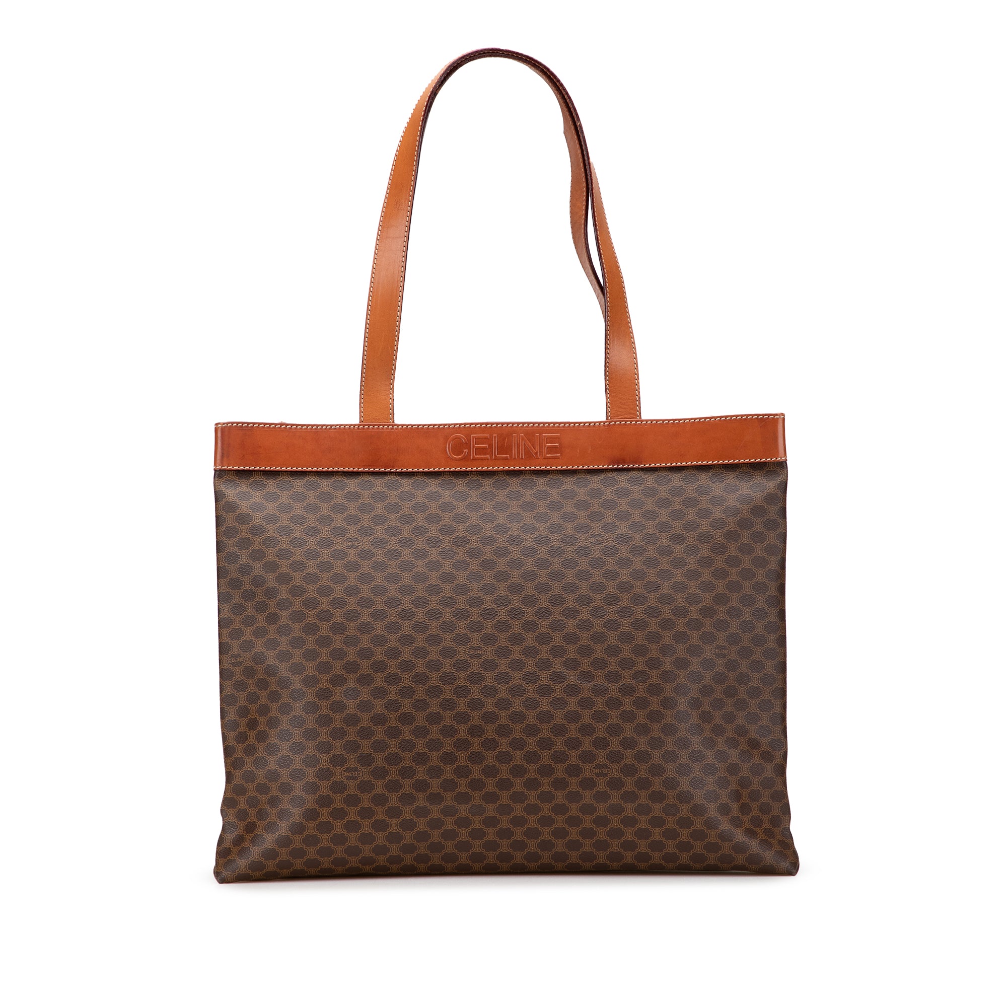 Macadam Coated Canvas Tote