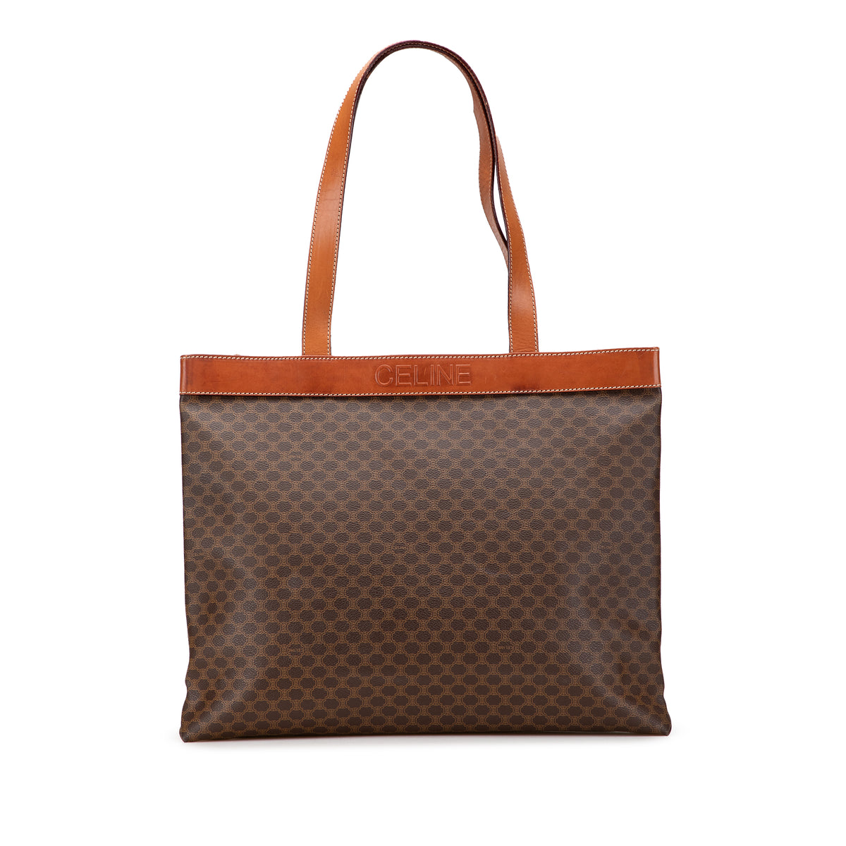 Macadam Coated Canvas Tote