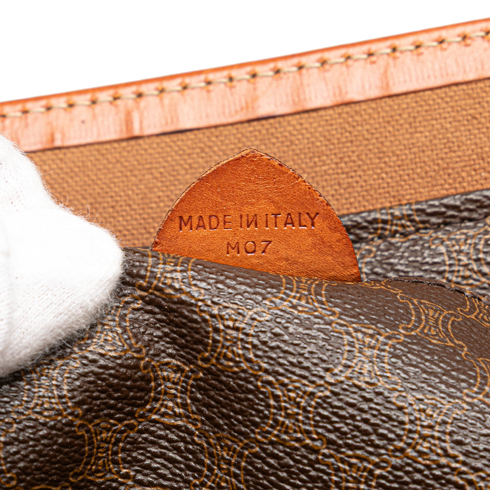 Macadam Coated Canvas Tote