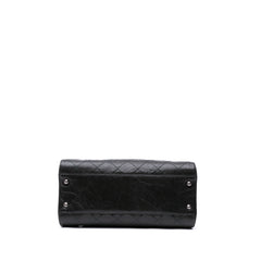 CC Quilted Crumpled Caviar Crave Tote