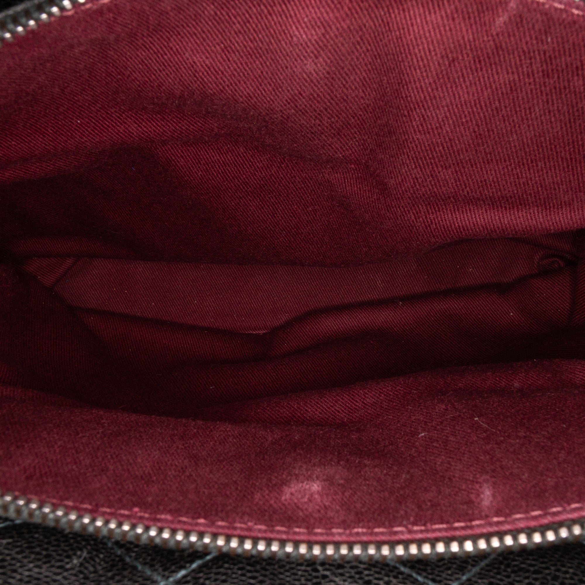 CC Quilted Crumpled Caviar Crave Tote