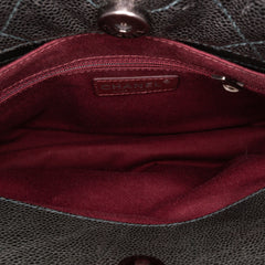 CC Quilted Crumpled Caviar Crave Tote
