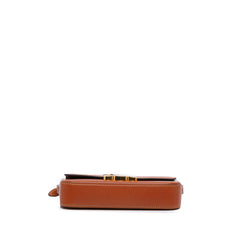 Triomphe Leather Claude Shoulder Bag