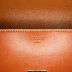 Triomphe Leather Claude Shoulder Bag