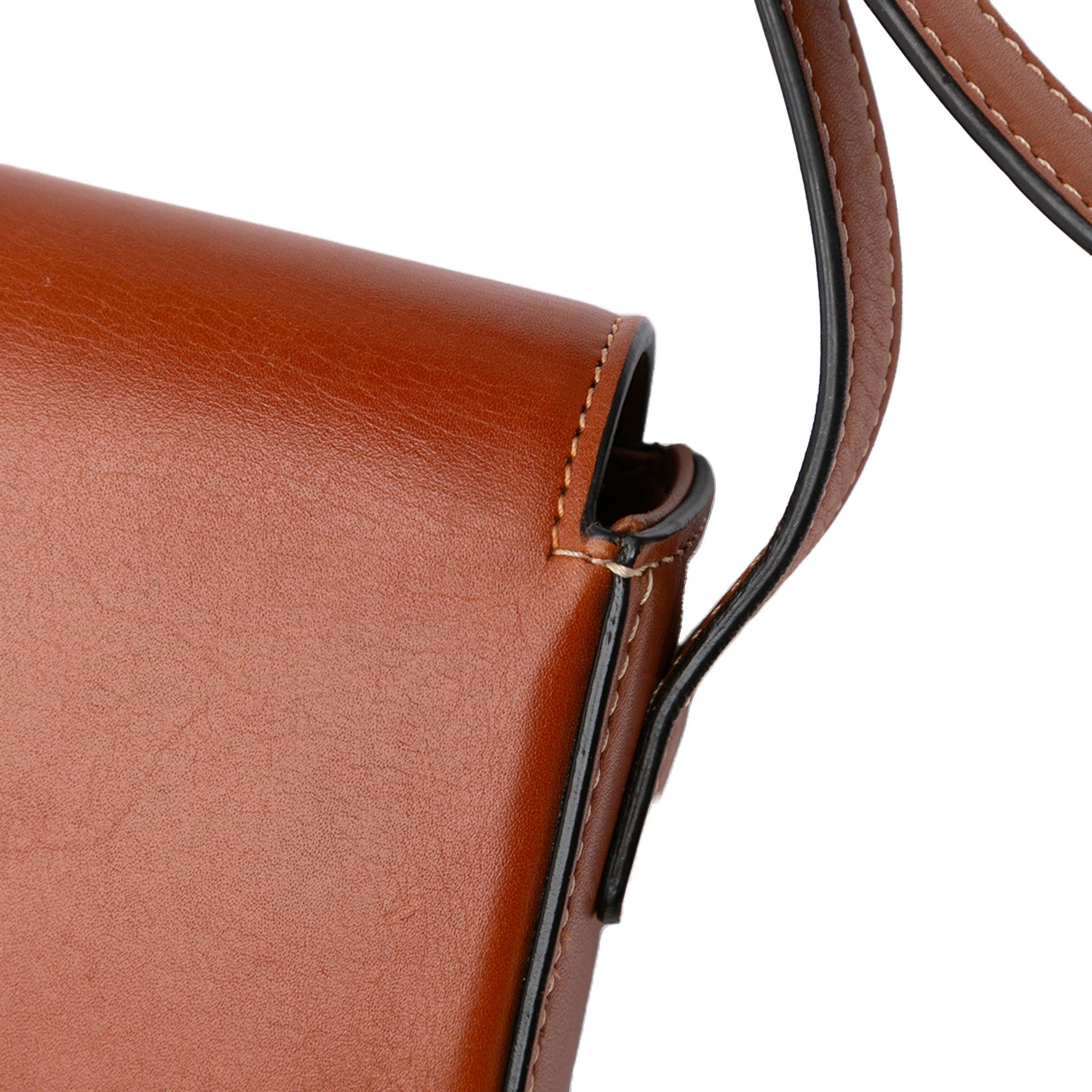 Triomphe Leather Claude Shoulder Bag