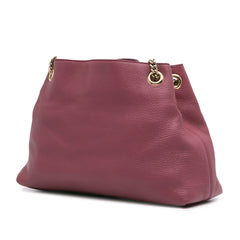 Medium Leather Soho Chain Tote