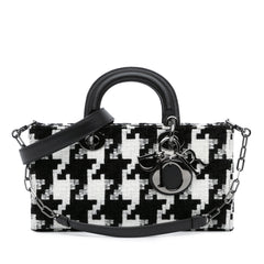 Medium Canvas Macro Houndstooth Lady D Joy