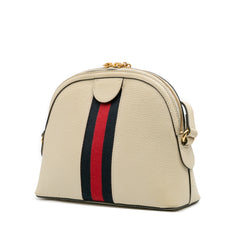 Small Leather Ophidia Dome Crossbody