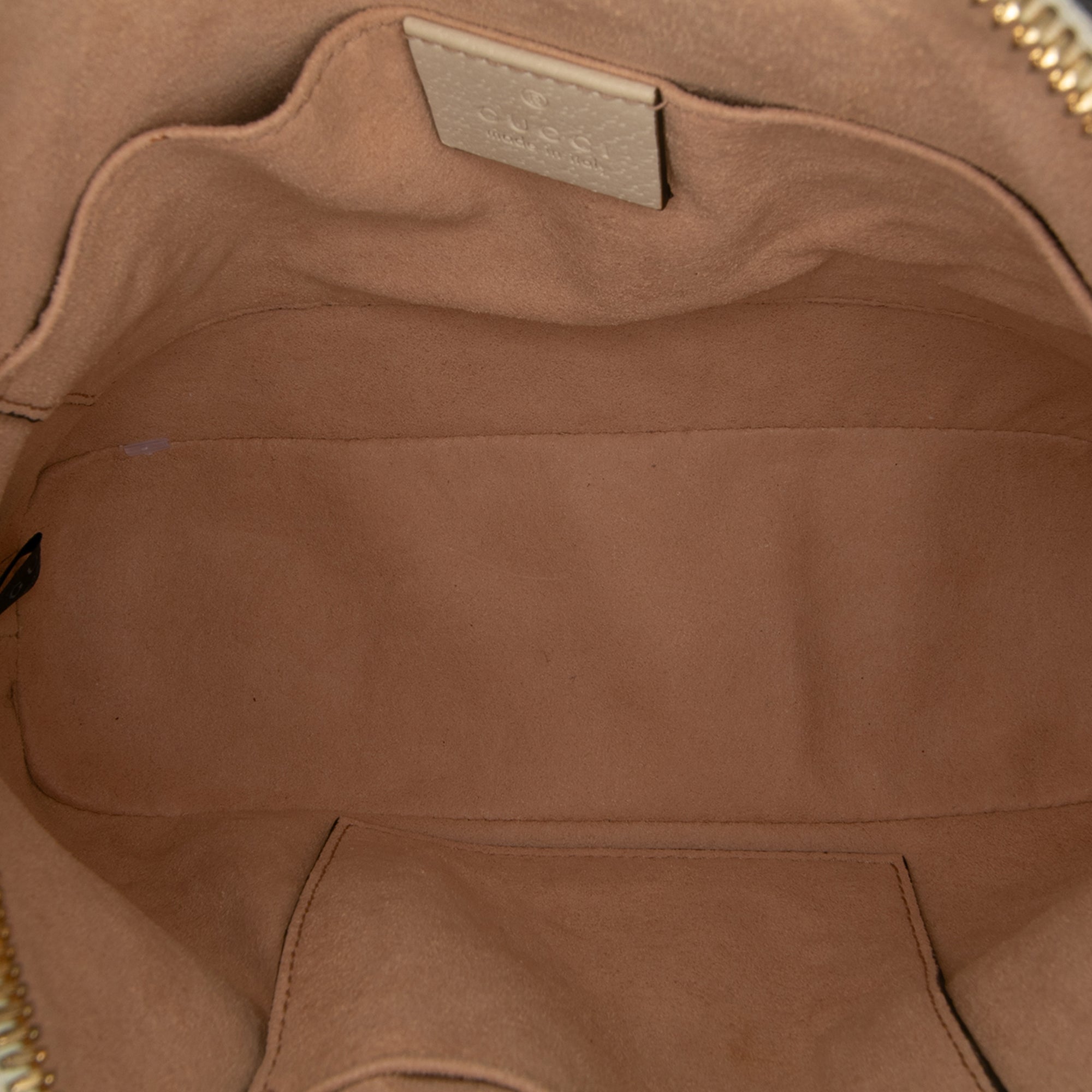 Small Leather Ophidia Dome Crossbody