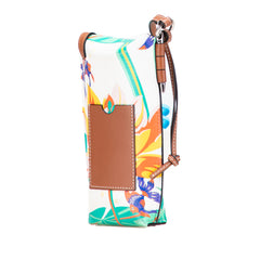 Paulas Ibiza Leather Waterlily Gate Pocket Crossbody