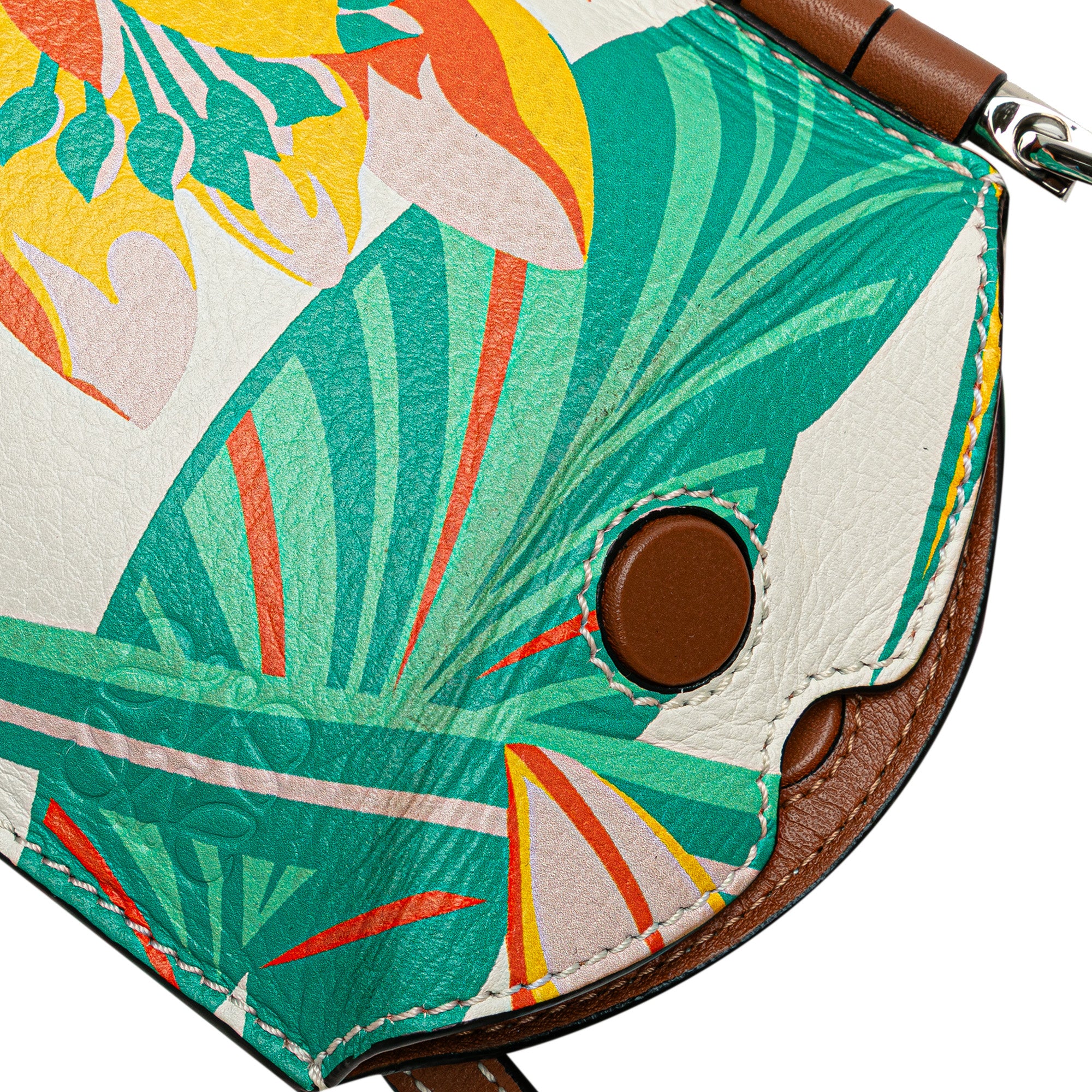 Paulas Ibiza Leather Waterlily Gate Pocket Crossbody