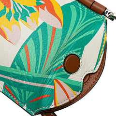 Paulas Ibiza Leather Waterlily Gate Pocket Crossbody
