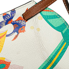 Paulas Ibiza Leather Waterlily Gate Pocket Crossbody