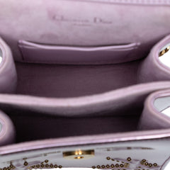 Metallic Studded Calfskin Vertical Diorama