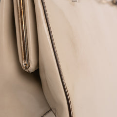 Spazzolato Logo Frame Shoulder Bag