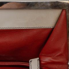 Spazzolato Logo Frame Shoulder Bag