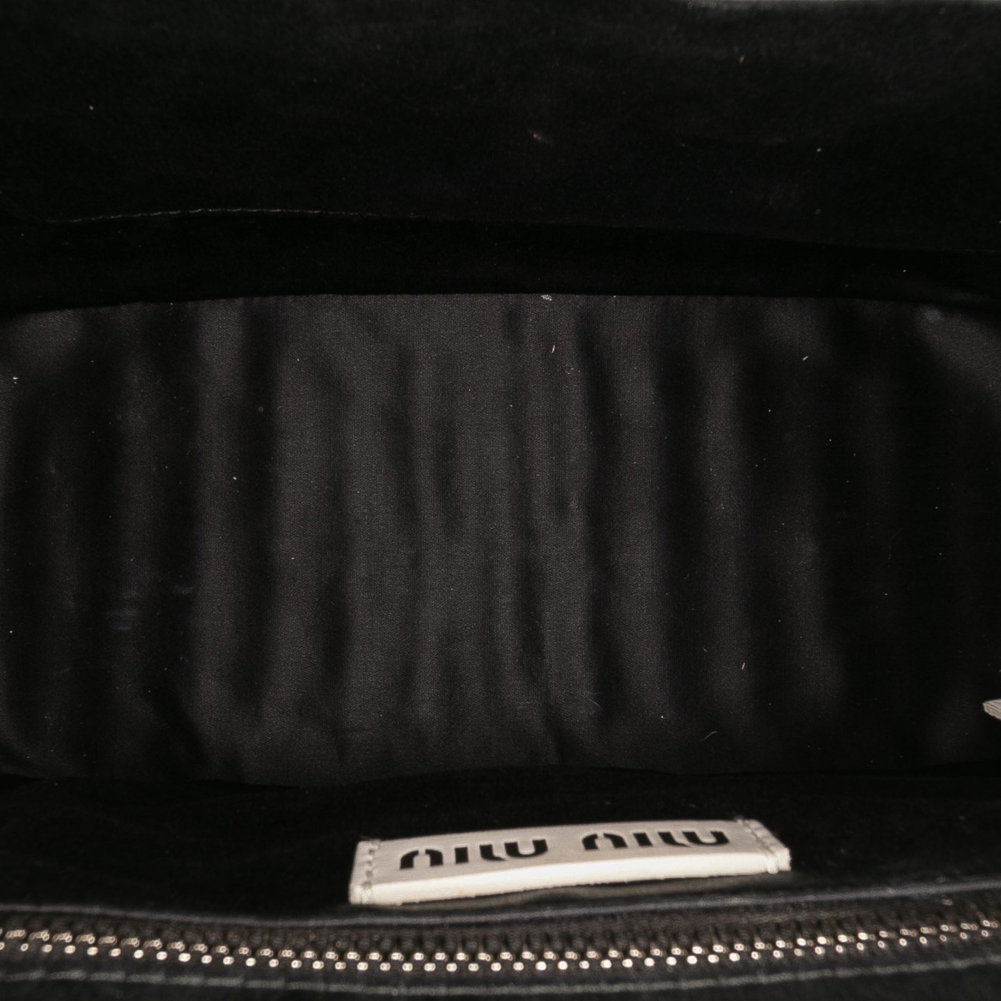 Wicker Trimmed Leather Top Handle Bag