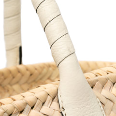 Medium Raffia Marcie Basket Tote