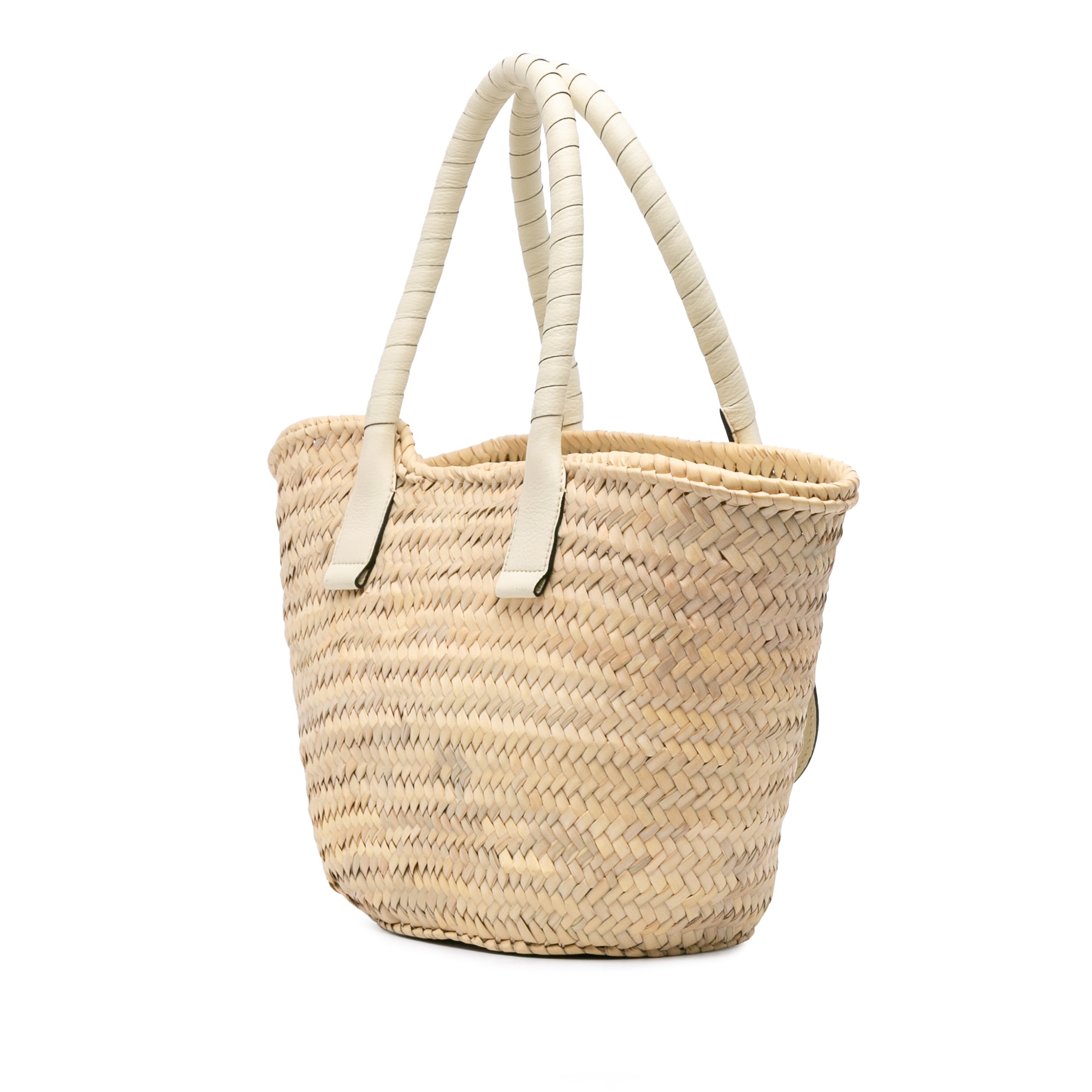 Medium Raffia Marcie Basket Tote