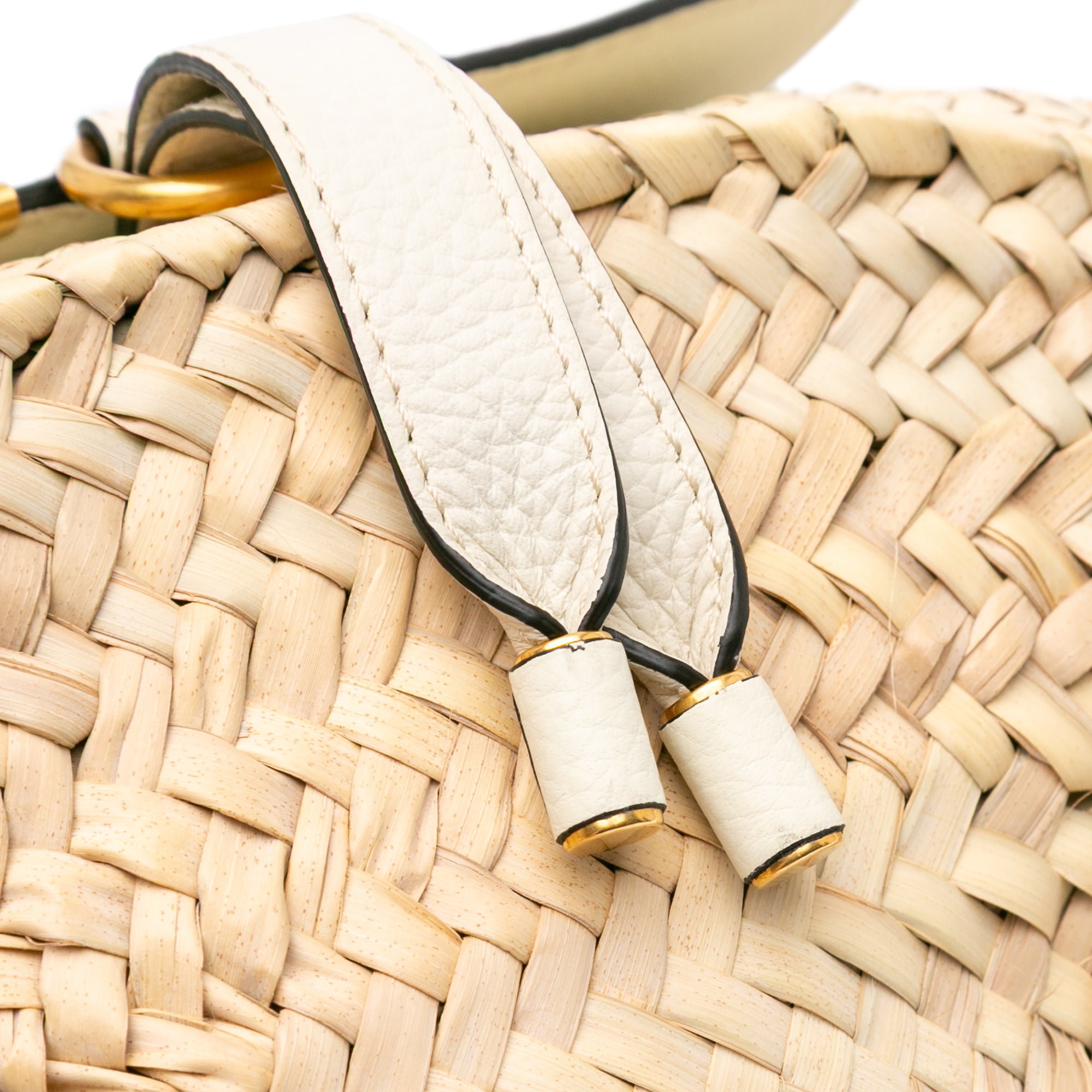 Medium Raffia Marcie Basket Tote