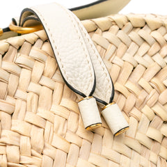 Medium Raffia Marcie Basket Tote