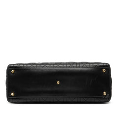 Large Lambskin Cannage Lady Dior