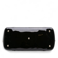 Large Microguccissima Patent Dome Satchel
