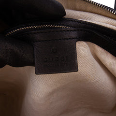 Large Microguccissima Patent Dome Satchel