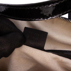 Large Microguccissima Patent Dome Satchel