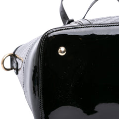 Large Microguccissima Patent Dome Satchel