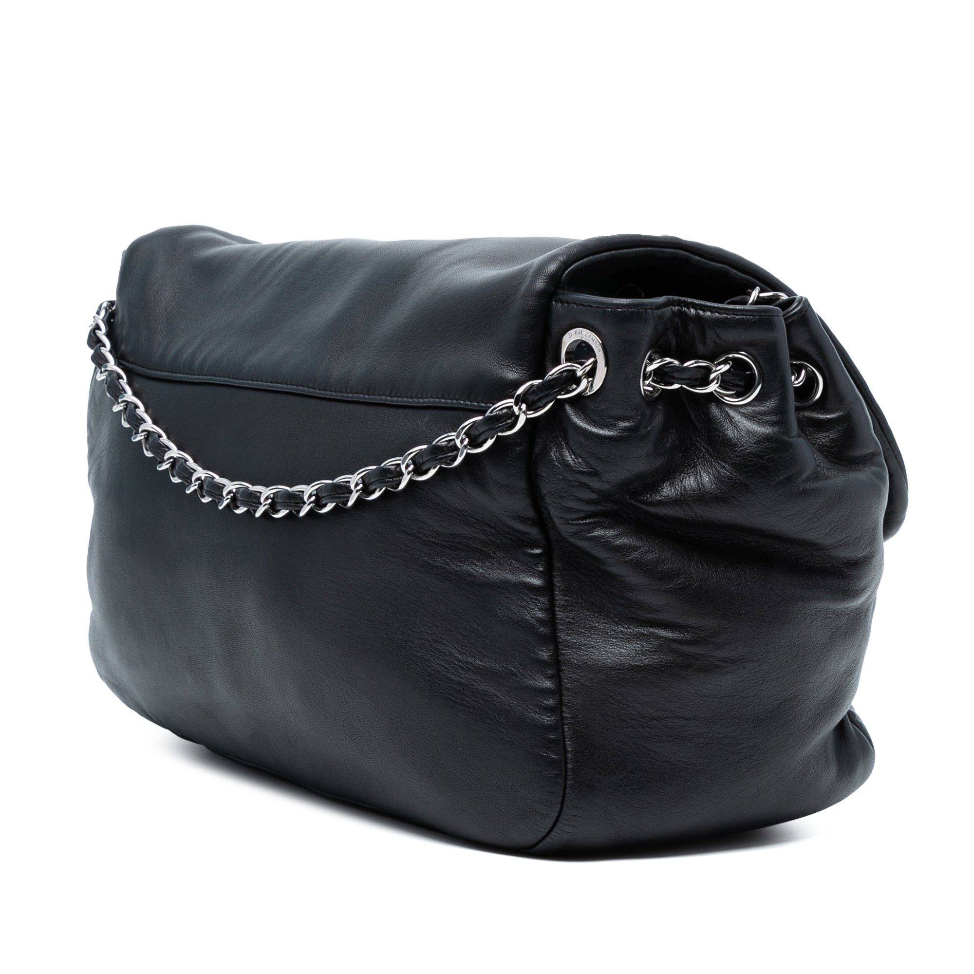 CC Lambskin Disc Bon Bon Flap