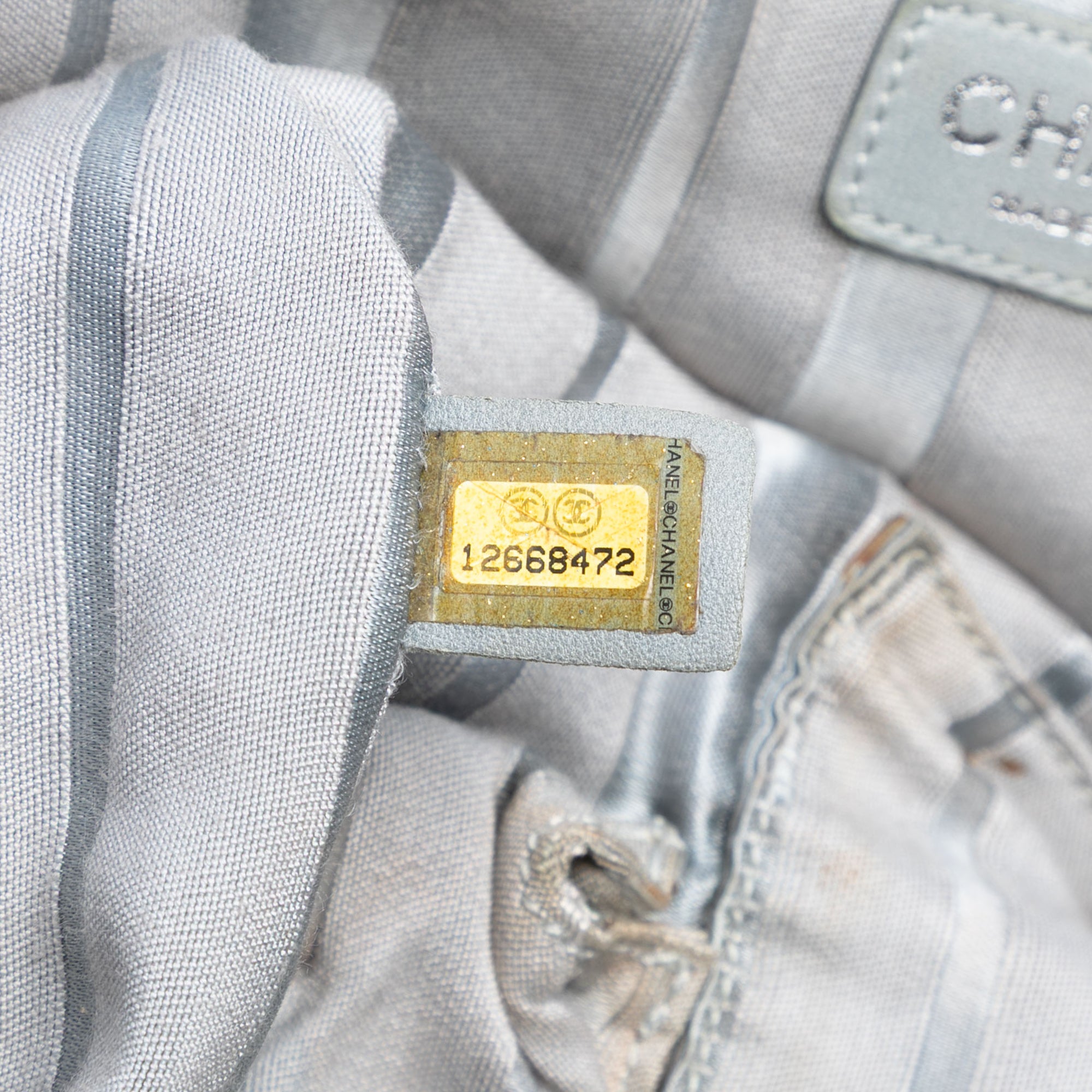 CC Lambskin Disc Bon Bon Flap