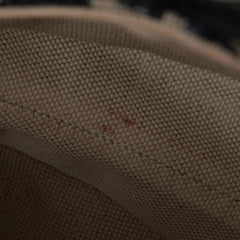 Mini Oblique Canvas Saddle Bag