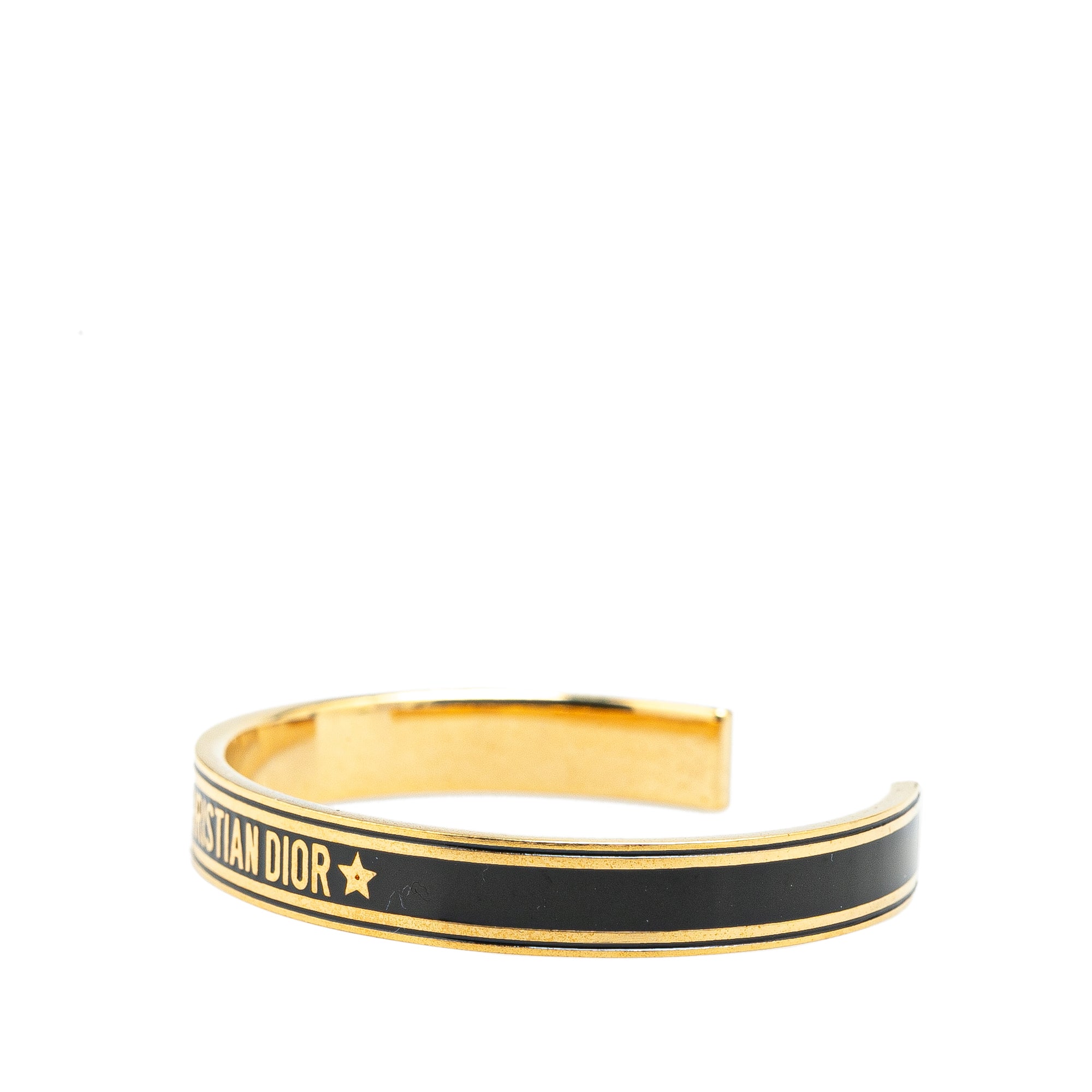 Enamel Code Cuff Bracelet