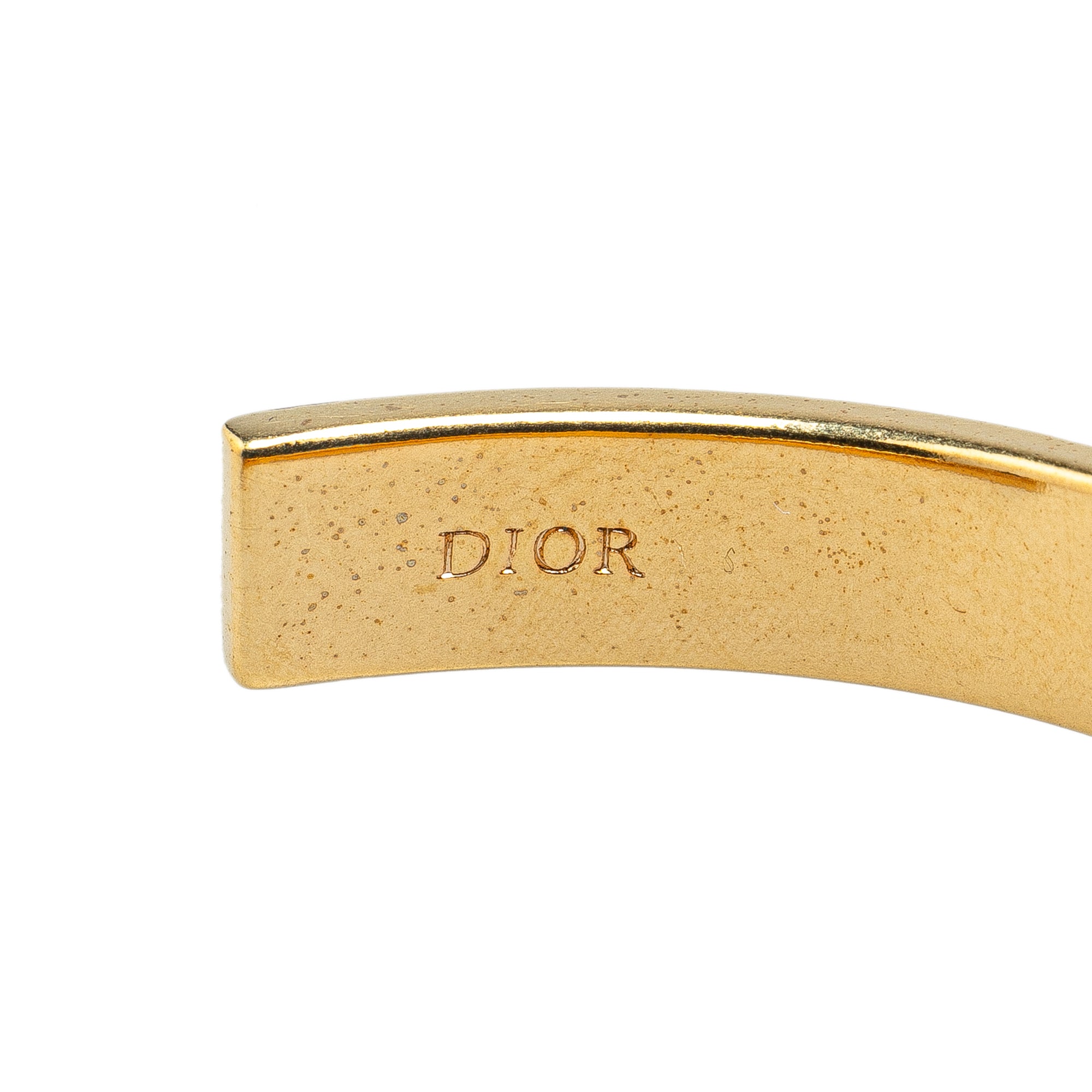 Enamel Code Cuff Bracelet