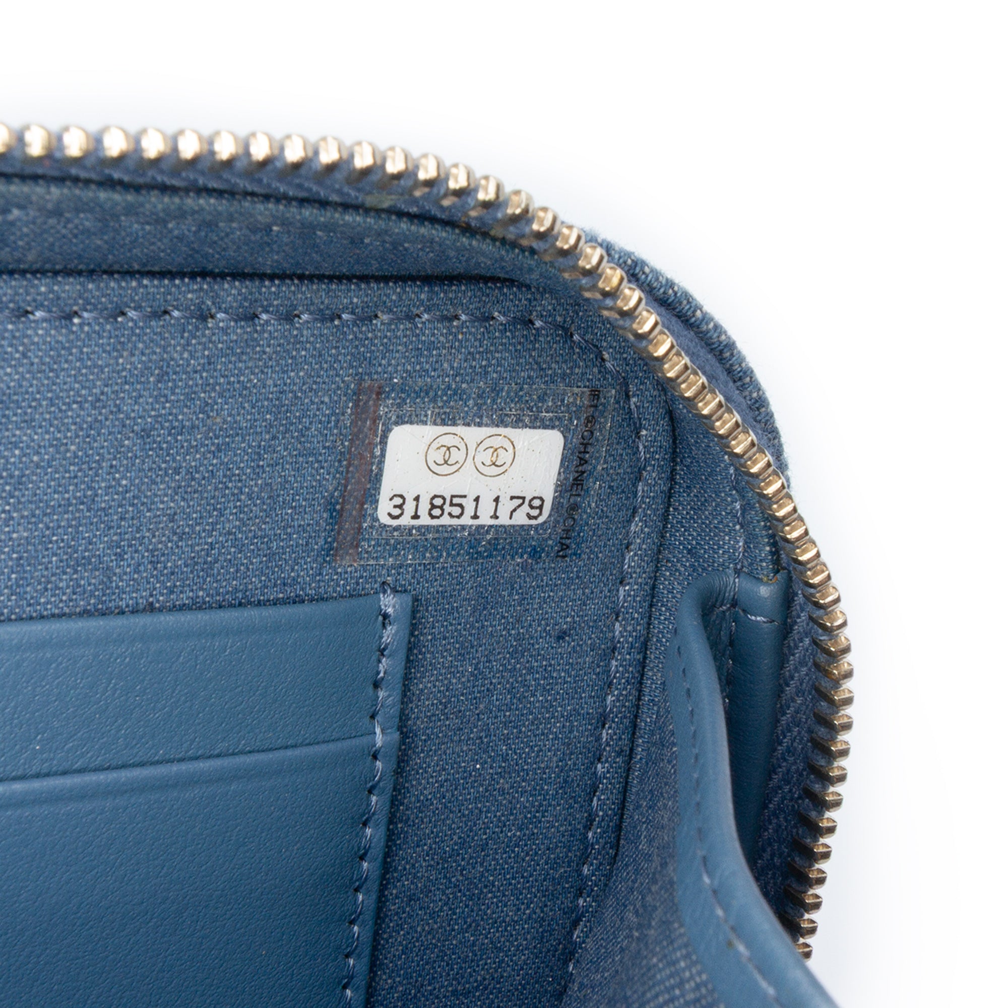 Quilted Denim Pearl Crush Camera Bag