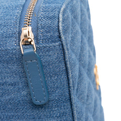 Quilted Denim Pearl Crush Camera Bag