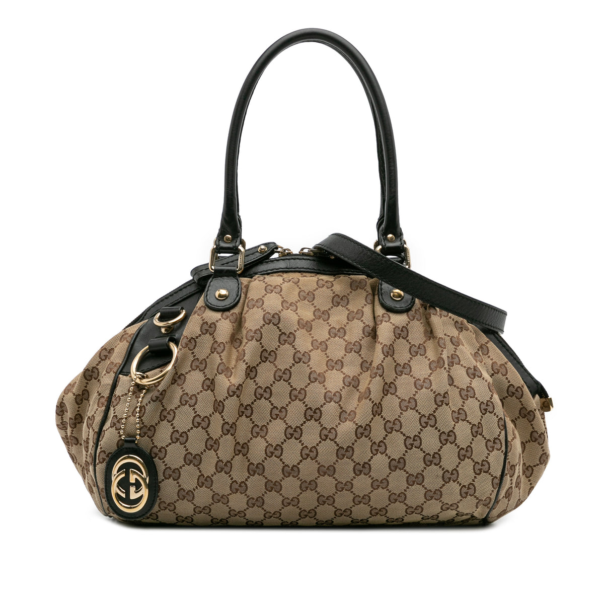 GG Canvas Sukey Satchel