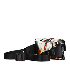 Nylon Karl Kollage Convertible Belt Baguette