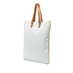 GG Supreme Heritage Logo Flat Zip Tote