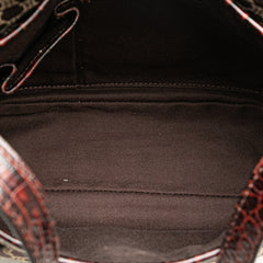 Macadam Canvas Shoulder Bag