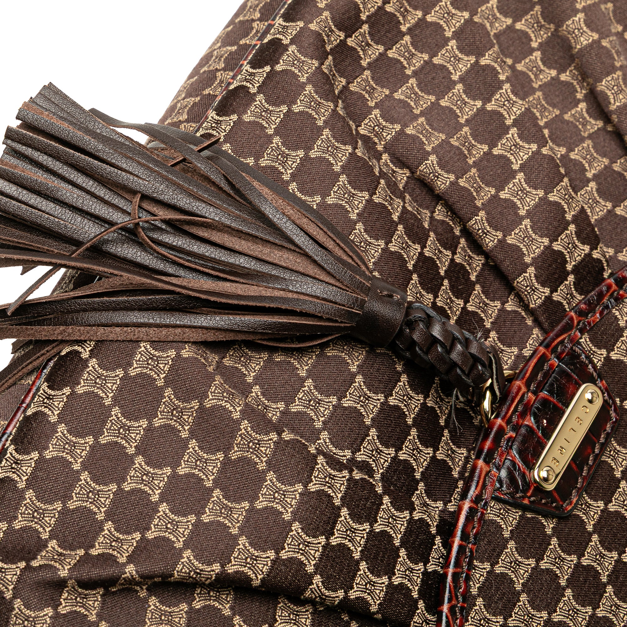 Macadam Canvas Shoulder Bag