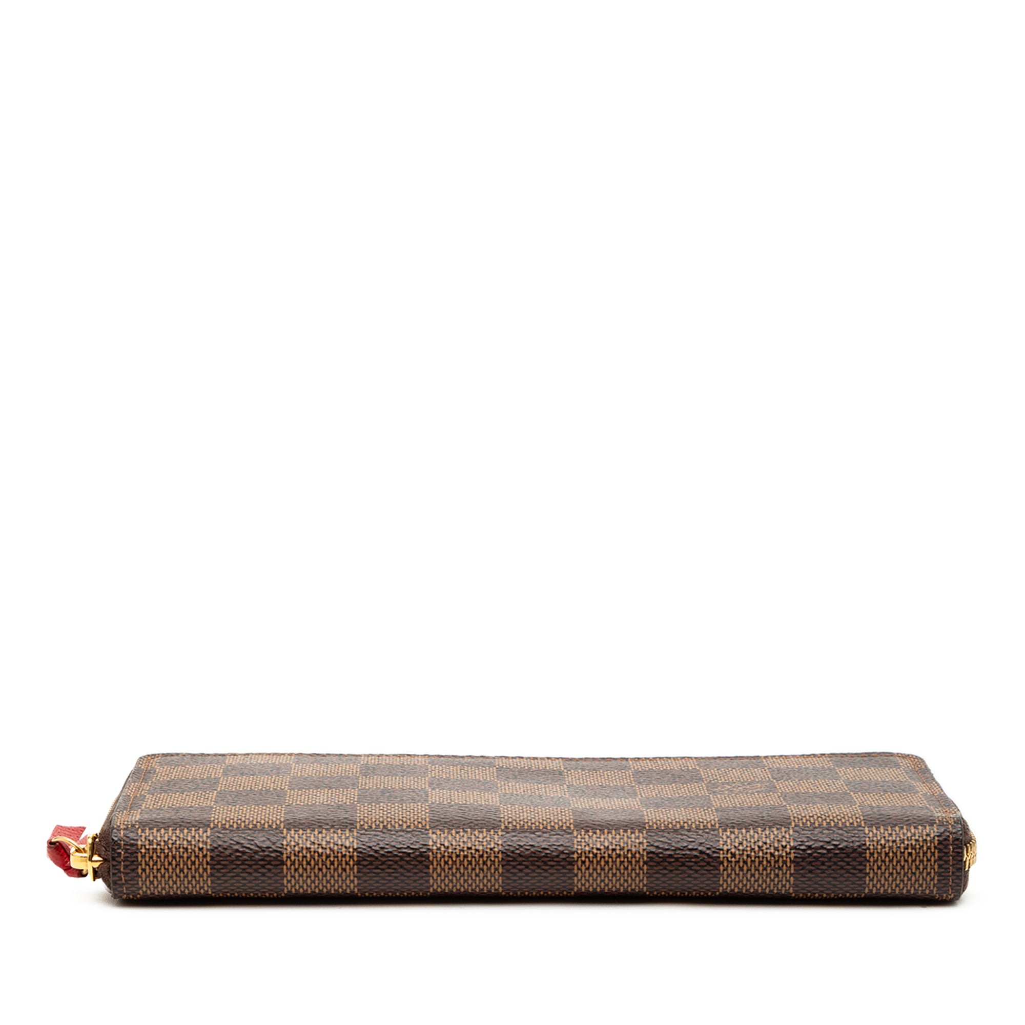 Damier Ebene Clemence Zippy Wallet