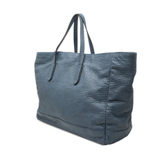 Large Grained Leather Tote