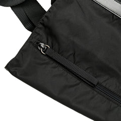 Tessuto Zip Double Buckle Messenger Bag